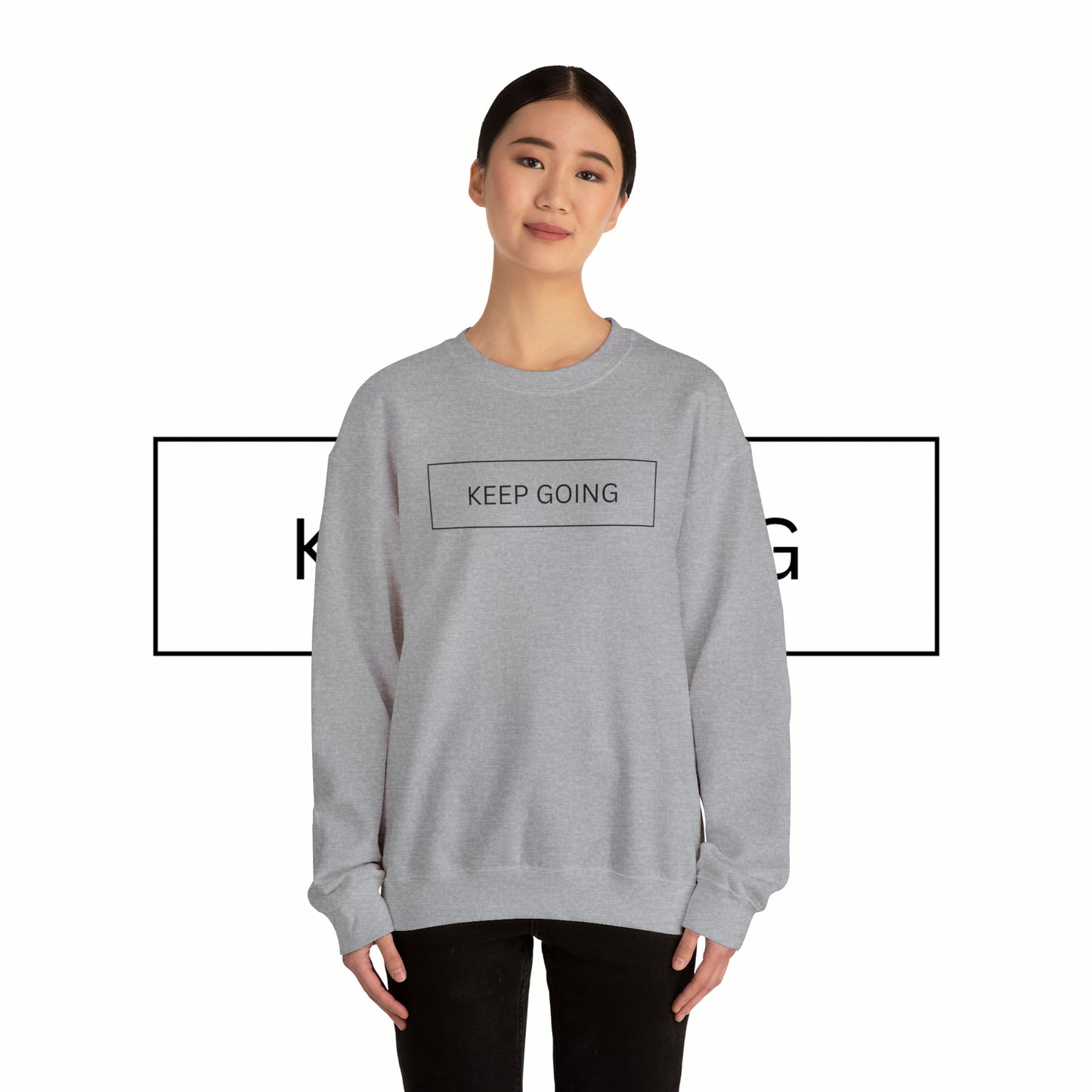 Keep Going Unisex Crewneck Sweatshirt