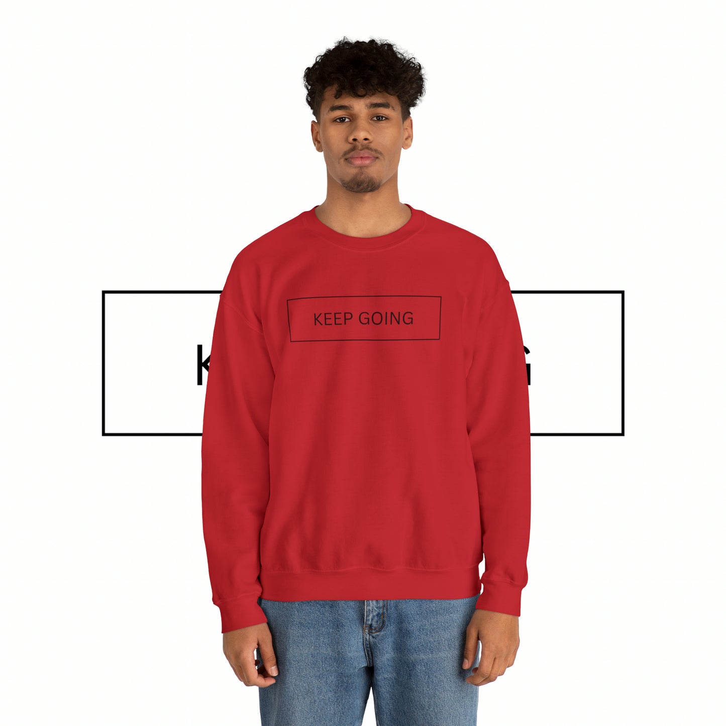 Keep Going Unisex Crewneck Sweatshirt