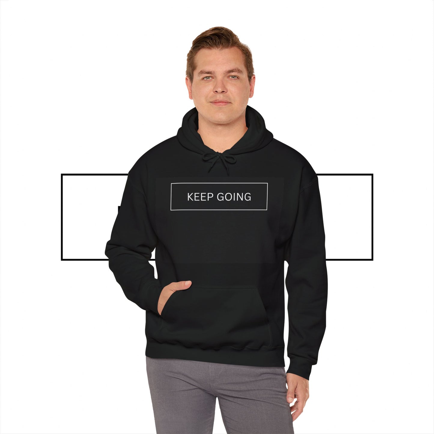 Keep Going Unisex Hooded Sweatshirt