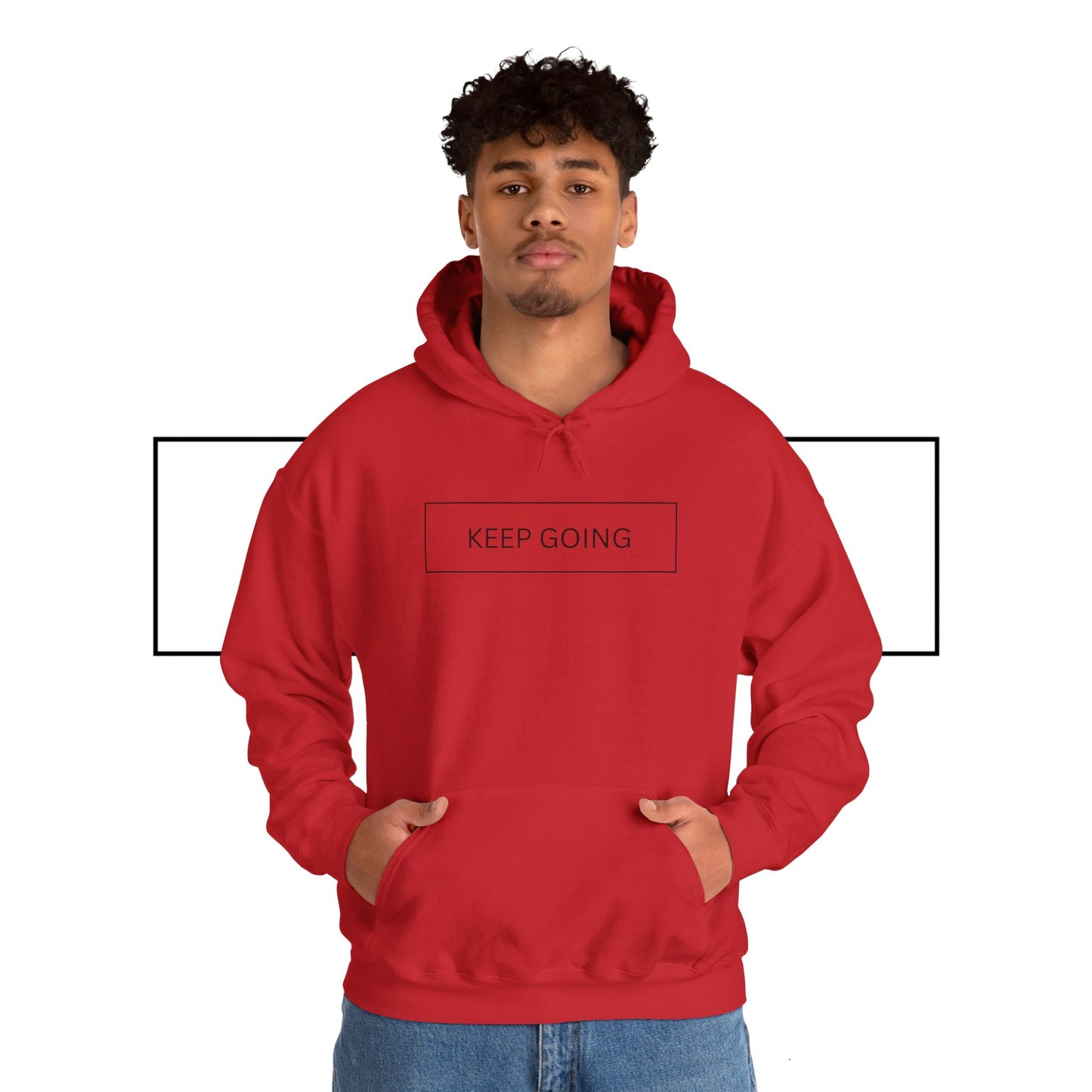 Keep Going Unisex Hooded Sweatshirt