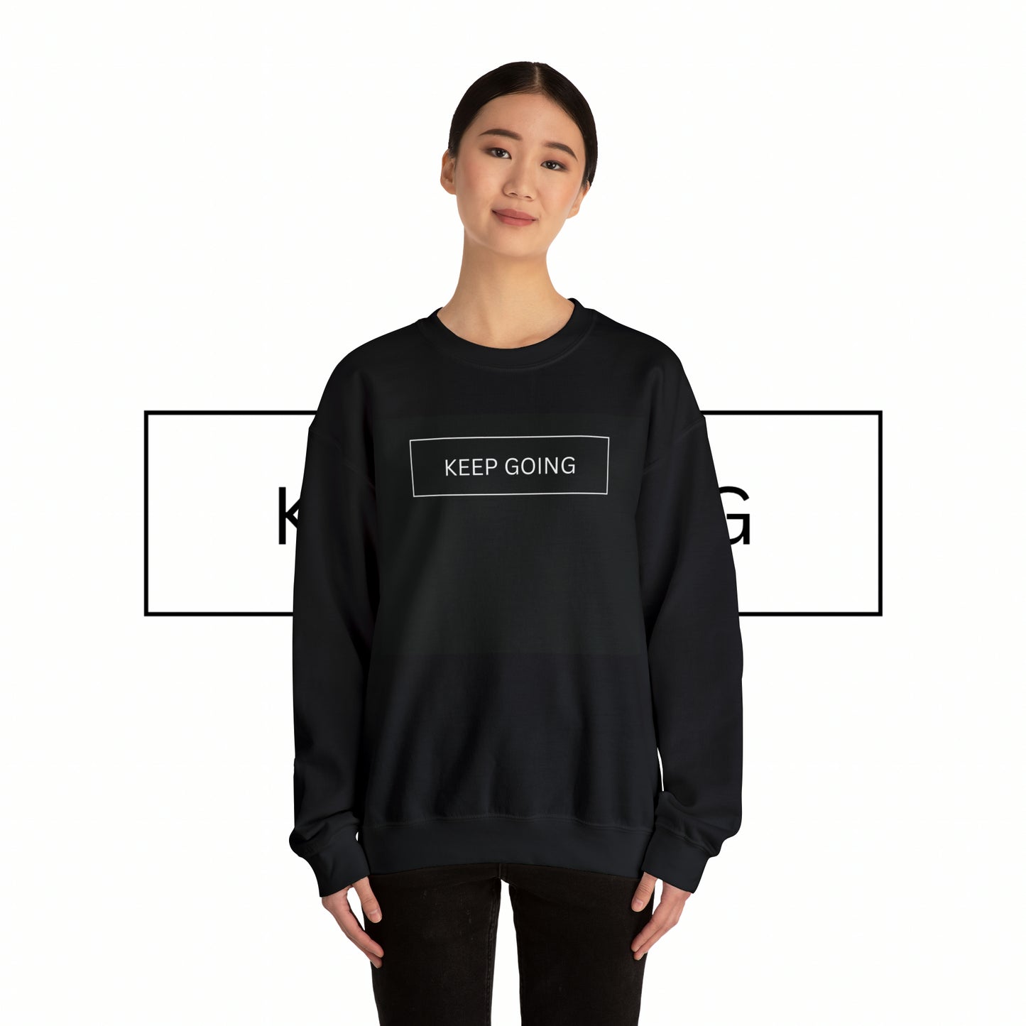 Keep Going Unisex Crewneck Sweatshirt