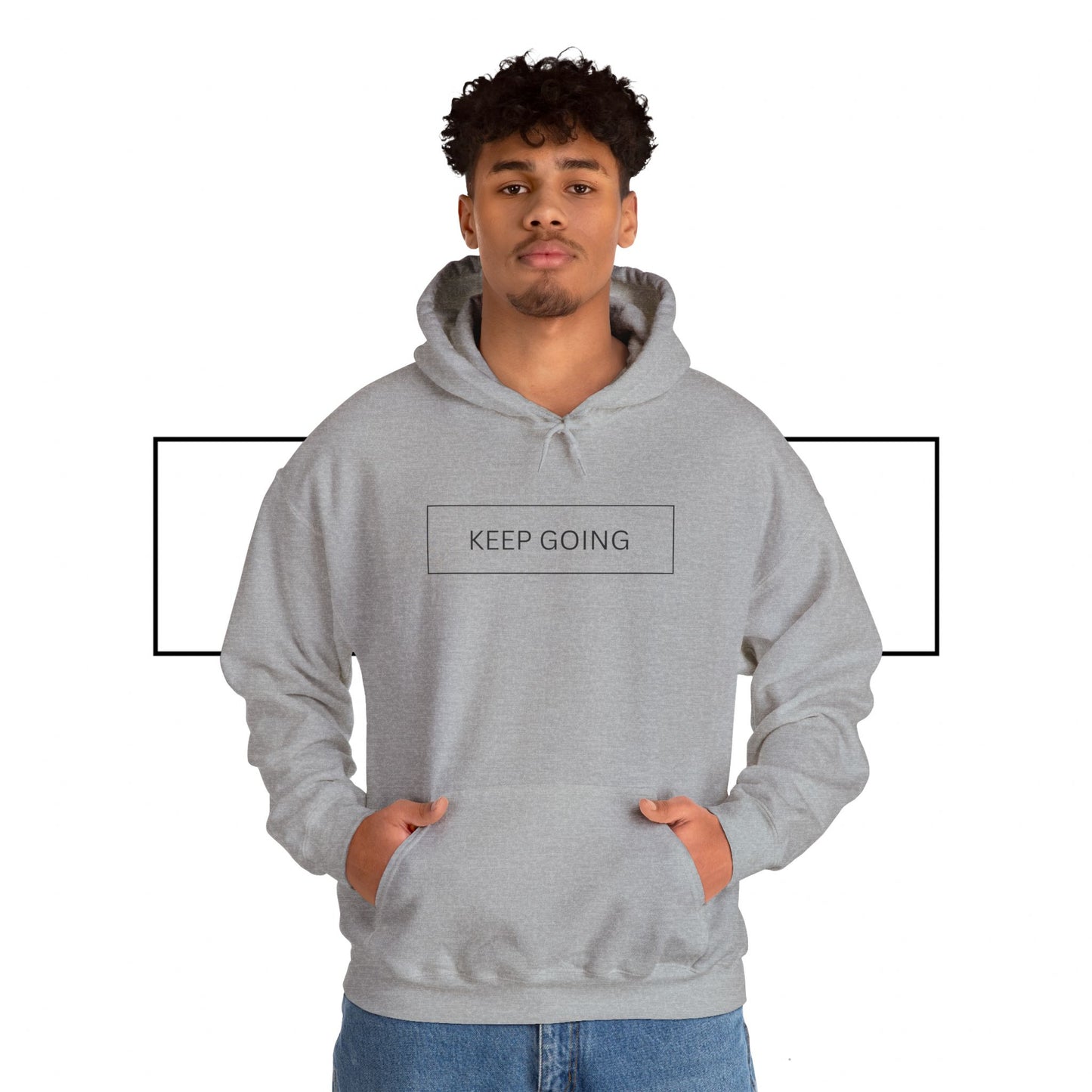Keep Going Unisex Hooded Sweatshirt
