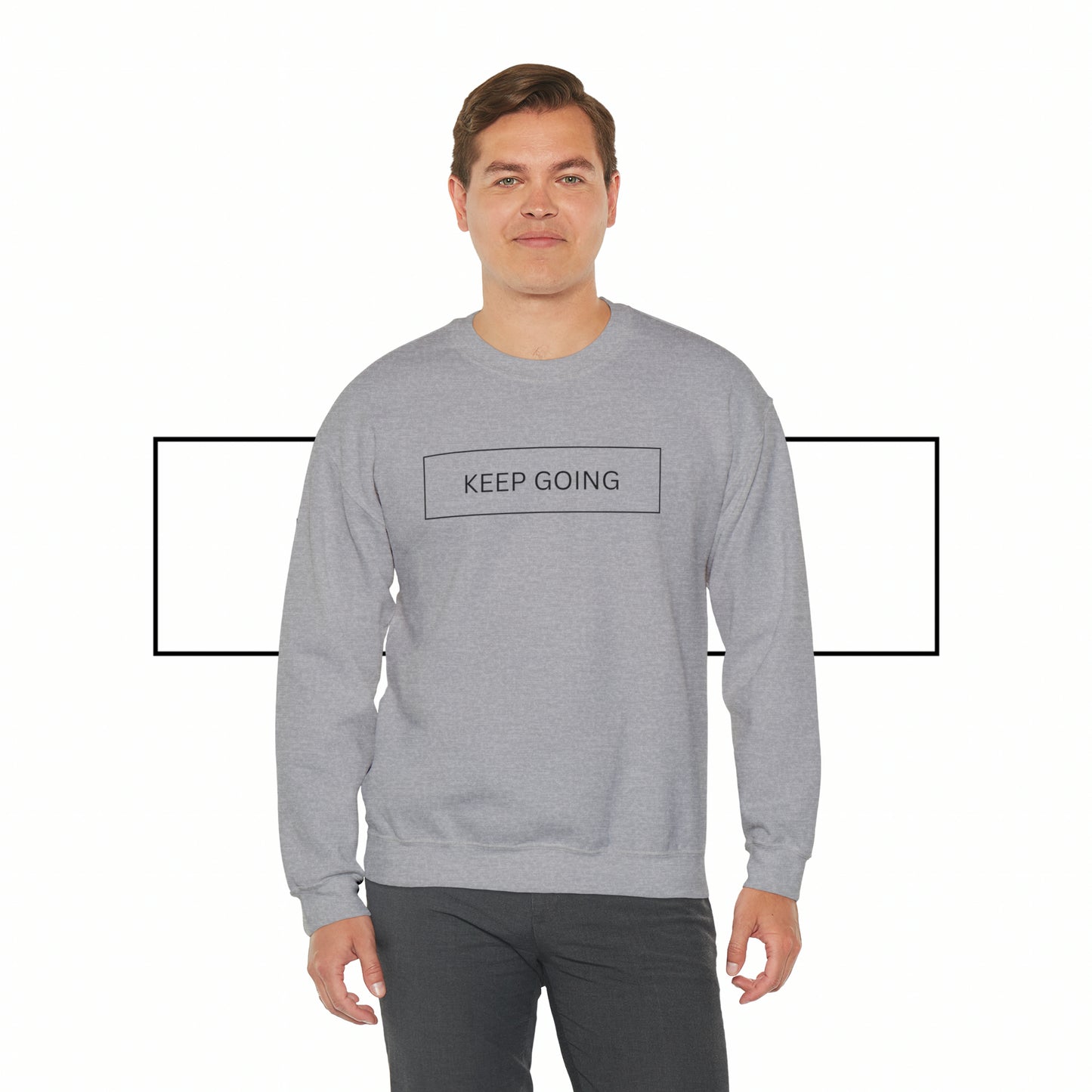 Keep Going Unisex Crewneck Sweatshirt