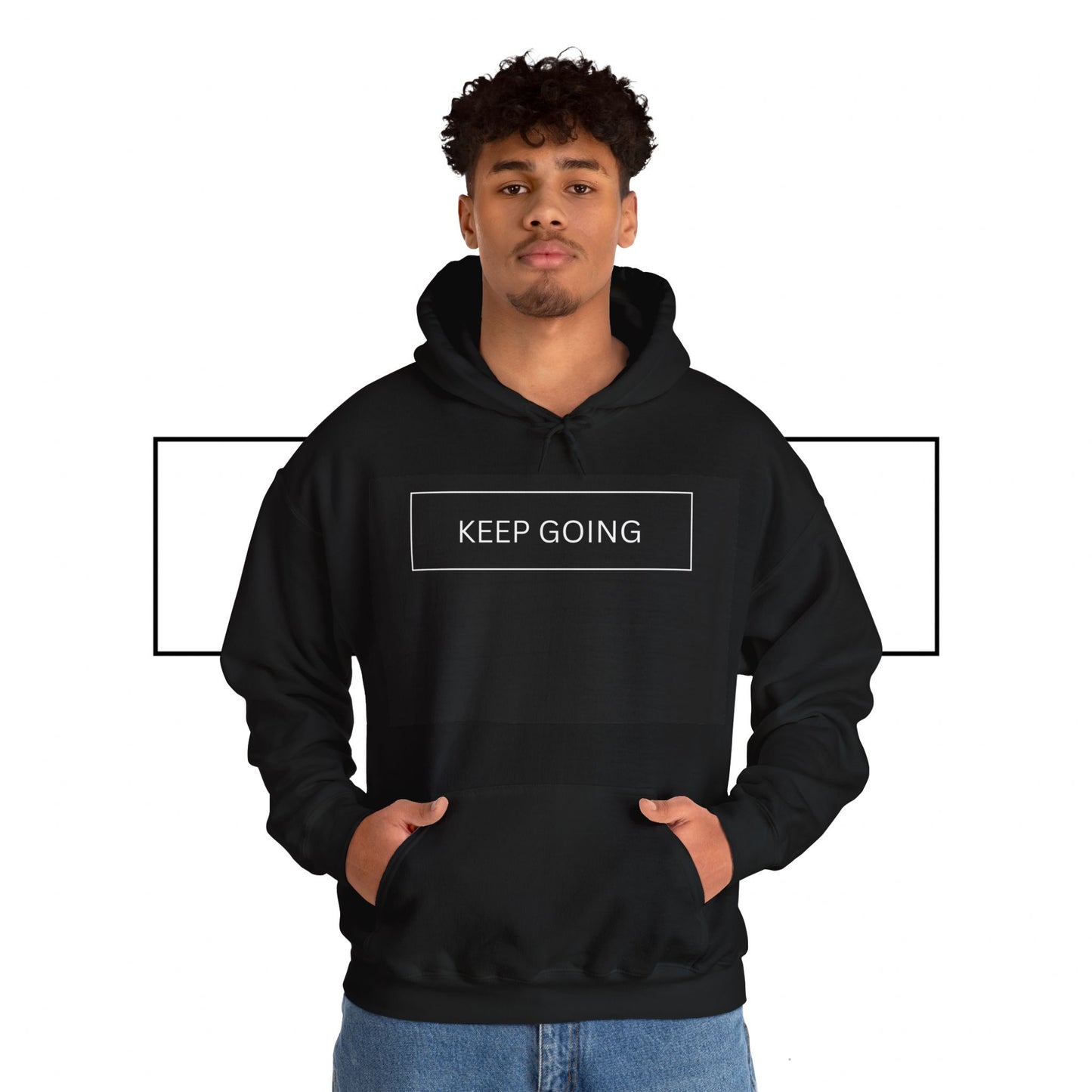 Keep Going Unisex Hooded Sweatshirt