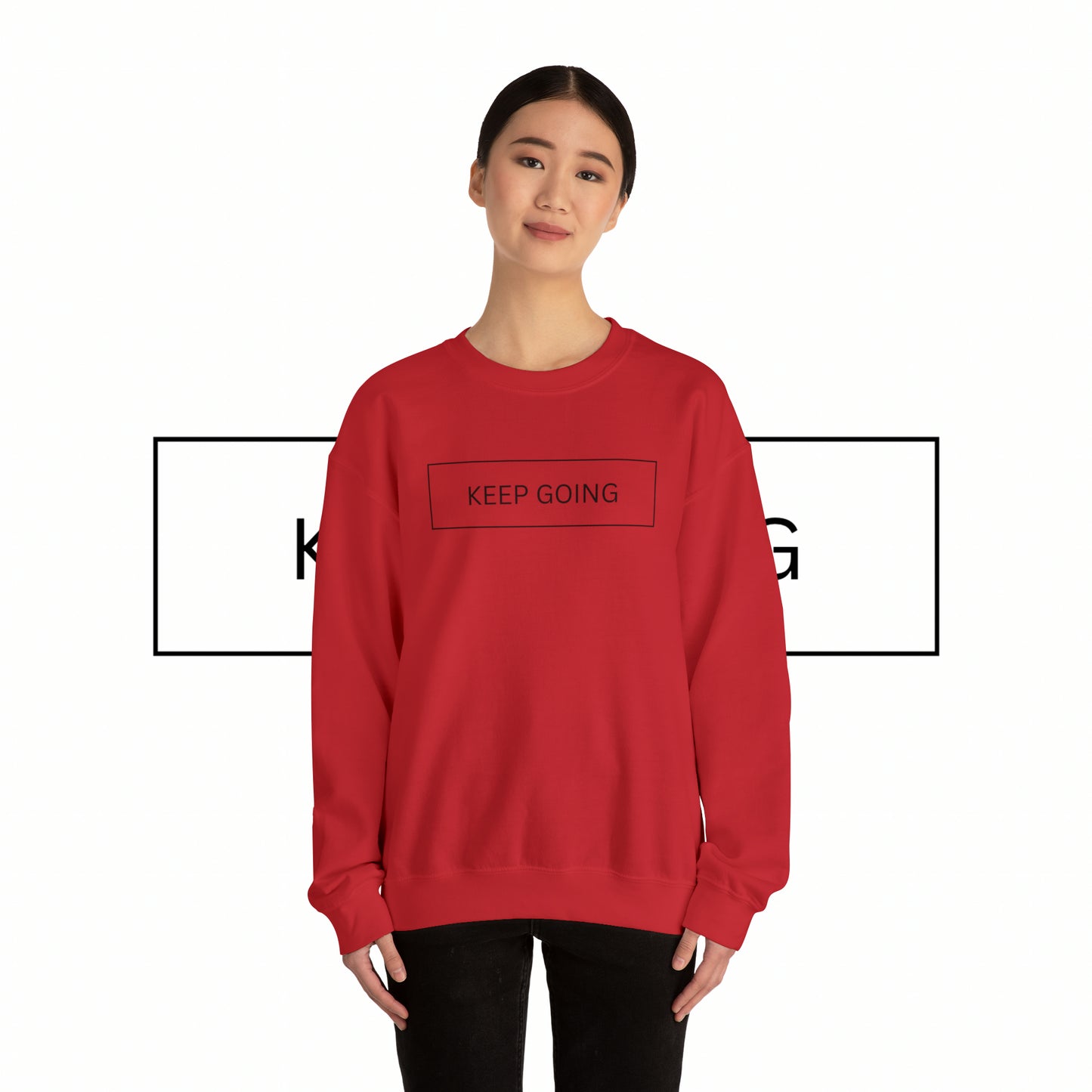 Keep Going Unisex Crewneck Sweatshirt