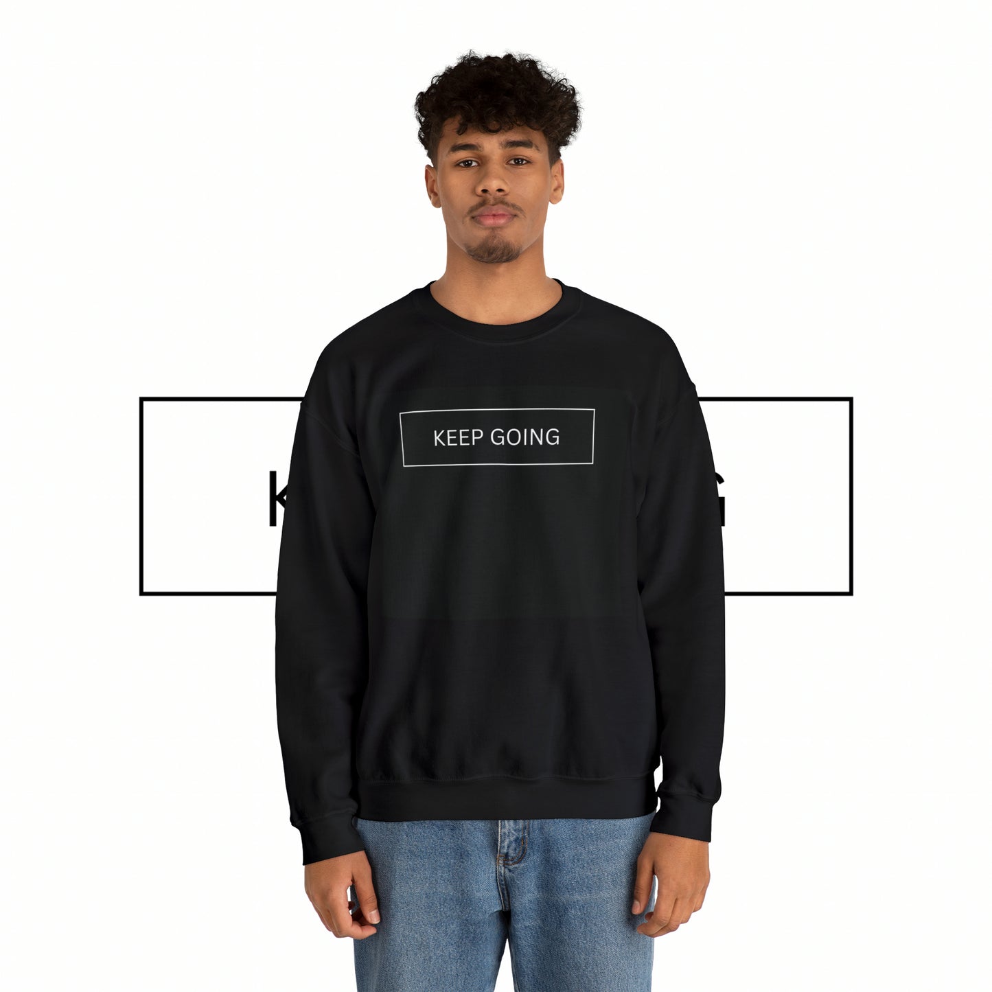 Keep Going Unisex Crewneck Sweatshirt