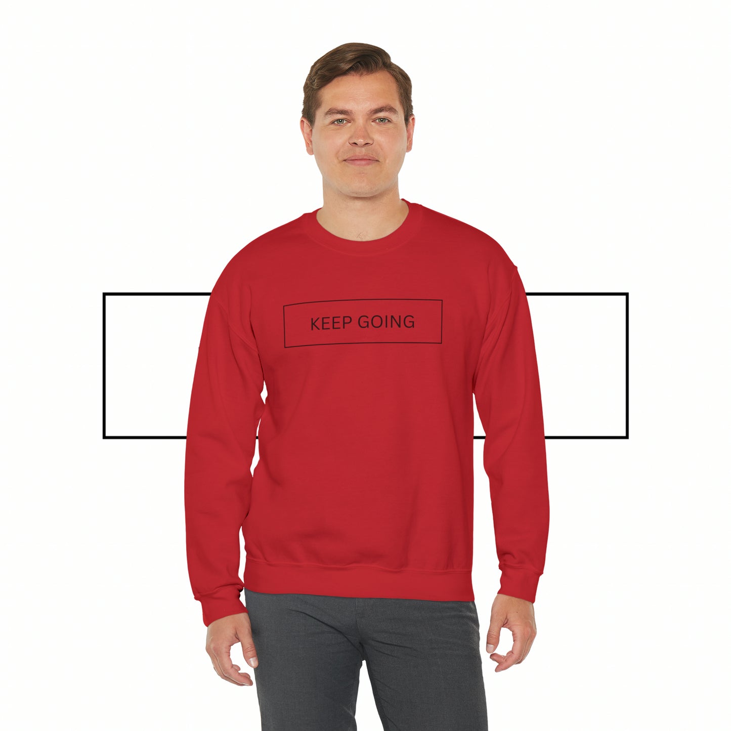 Keep Going Unisex Crewneck Sweatshirt